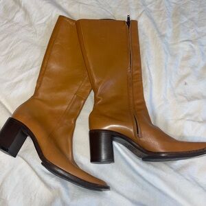 VINTAGE leather Freelance Original Boots 7.5